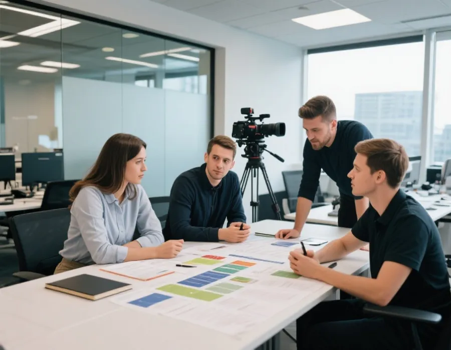 平台内容与合作运营示意图